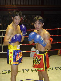 "Boyd" and Manny "Pacman" Pacquiao